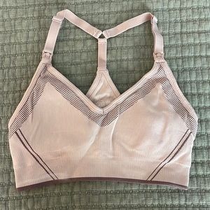 Nursing sports bra